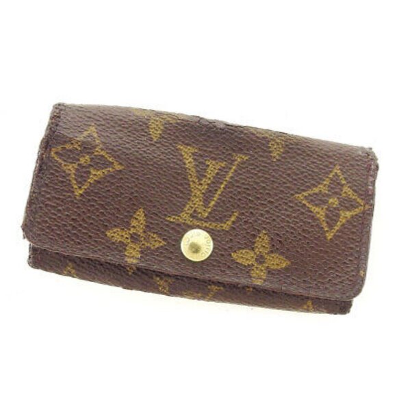 Louis Vuitton Key case Key holder Monogram Brown Woman unisex - Picture 1 of 8